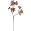 PLASTIC ACER LEAF BRANCH 70CM BROWN