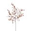 LEAVES BRANCH FLOCKED 85CM BROWN