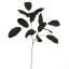 MAGNOLIA SPRAY 124CM DARK GREEN