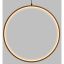 WOOD CIRCLE 57CM WARM WHITE