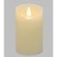 IVORY MOVING FLAME CANDLE D7,5 H12,5CM WARM WHITE