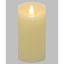 IVORY MOVING FLAME CANDLE D7,5 H15CM WARM WHITE