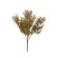 PLASTIC TEA LEAF BUSH AMBER