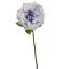 LARGE OPEN ROSE 45CM CREAM BLUE
