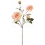 OPEN ROSE SPRAY 65CM CREAM PINK