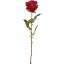REAL TOUCH ROSE 65CM BURGUNDY