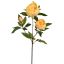PEONY SPRAY X3 70CM YELLOW