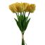 TULIP BUNDLE 33CM YELLOW