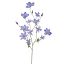 LARGE CLEMATIS SPRAY 125CM BLUE