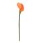 SINGLE CALLA 72CM ORANGE YELLOW