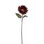 SINGLE SUNFLOWER 70CM BURGUNDY