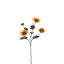 SUNFLOWER BRANCH 76CM YELLOW
