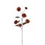 LARGE SUNFLOWER BRANCH 95CM ORANGE