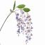 HANGING FLOWER SPRAY 85CM BLUE