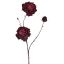 ROSE SPRAY 69CM BURGUNDY
