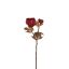 BALL PEONY SPRAY 60CM RED