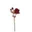 ROSE SPRAY 60CM VELVET RED