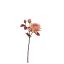 OPEN ROSE SPRAY 60CM VELVET PINK