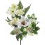 SMALL MAGNOLIA DELPHINIUM BUSH X6 33CM CREAM