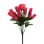 MINI ROSE BUD BUSH X 7 W/15 30CM FLOWER BEAUTY