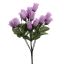 MINI ROSE BUD BUSH X 7 W/15 30CM FLOWER LAVENDER