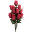 ROSE BUD BUSH X 14 W/FOXTAIL 54CM BEAUTY