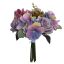 ROSE BUD/HYDRANGEA BERRY 29CM BUNDLE X 8 LILAC