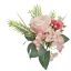 SMALL ROSE BUSH 30CM CREAM PINK