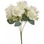 ROSE BUSH 42CM CREAM
