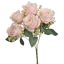 ROSE BUSH 42CM CREAM PINK