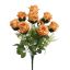 ROSE BUD X9 BUSH 43CM ORANGE