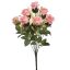 ROSE BUD X9 BUSH 43CM PINK