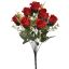 ROSE BUD X9 BUSH 43CM RED