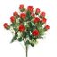 ROSEBUD X18 BUSH 50CM ORANGE