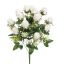 ROSEBUD X18 BUSH 50CM WHITE