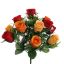 ROSE X13 BUSH 35CM ORANGE RED