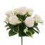 ROSEBUD X7 BUSH 23CM CREAM