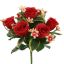 ROSEBUD X7 BUSH 23CM RED