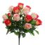 ROSEBUD X18 BUSH 42CM BEAUTY PINK