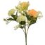 MINI CARNATION BUSH 30CM YELLOW