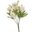 MINI ROSE BUSH 29CM CREAM