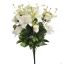 ROSE LILY X28 BUSH 62CM CREAM