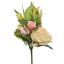 OPEN ROSE X5 BUSH 39CM SALMON