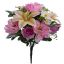 PEONY ROSEBUD X13 BUSH 32CM LILAC