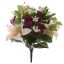 ROSEBUD TIGERLILY X13 BUSH 37CM AUBERGINE