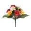 DAISY/LILY X10 BUSH 26CM RED YELLOW
