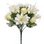 DAISY/ROSE BUD X13 BUSH 32CM CREAM