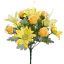 DAISY/ROSE BUD X13 BUSH 32CM YELLOW