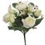 ROSE/CALLA/PROTEA X13 BUSH 32CM CREAM