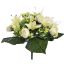 RANUNCULUS/LILY X24 BUSH 35CM CREAM